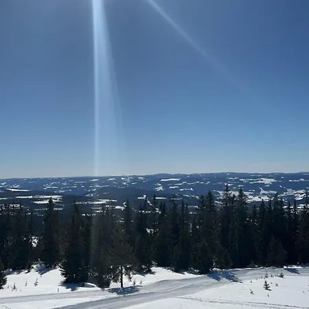 Modern Mountain With Sauna Near Hafjell Apartmán